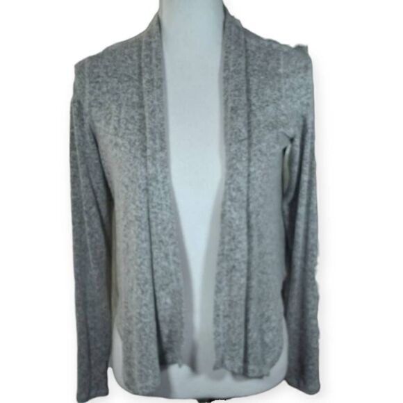 DANSKIN GRAY CARDIGAN SZ.L EUC. - Picture 1 of 6
